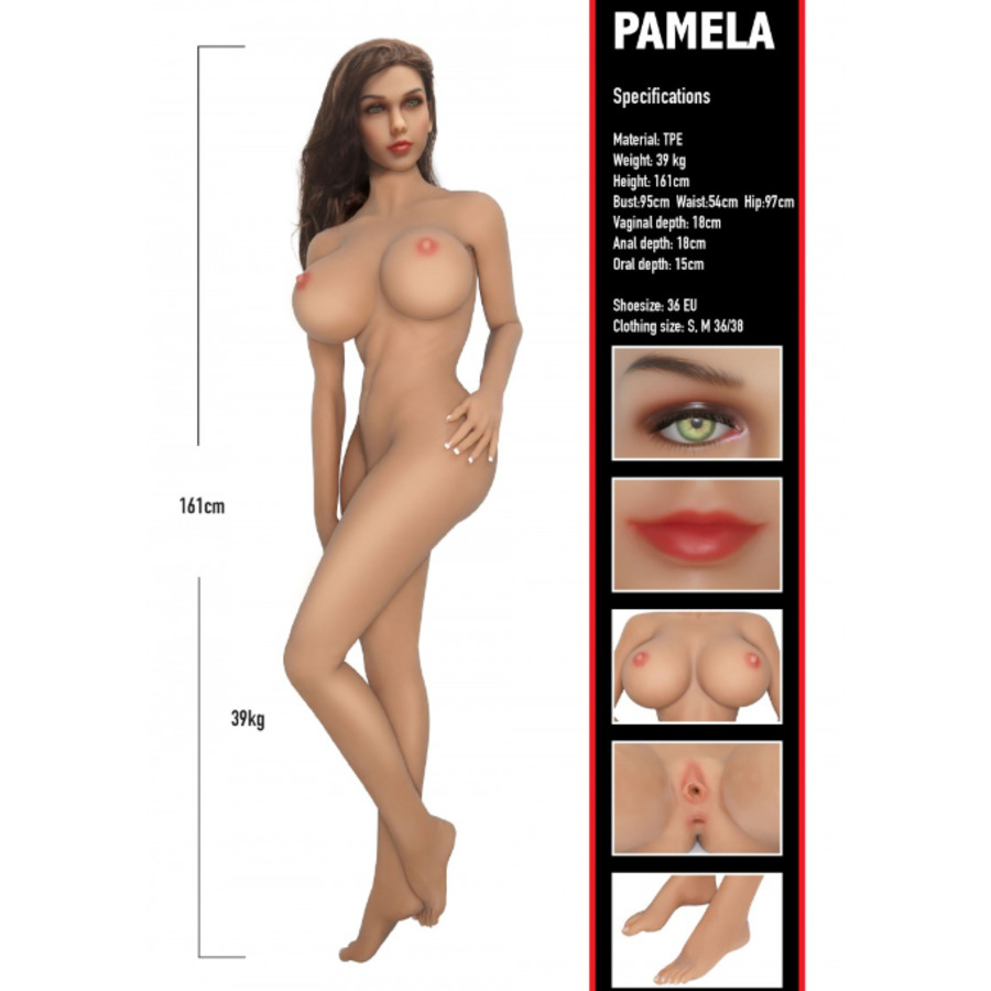 Hidden Desire - Banger Babe Pamela Real Life Size Pop Mannen Speeltjes